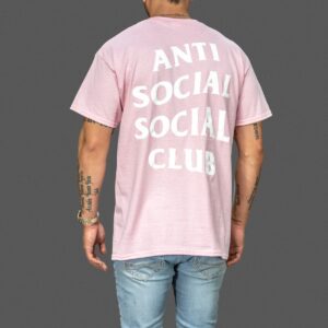 Alternative view of Áo Anti Social Social Club Basic Pink Tee
