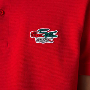 Ao Lacoste Regular Fit Crocodiles Organic 'Red' PH7965-00-240