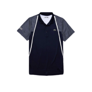 Áo Lacoste Polo SPORT Mesh Sleeved Tennis Navy DH4776-51-R26