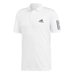 Áo Adidas 3 Stripes Club Polo Shirt White DU0849