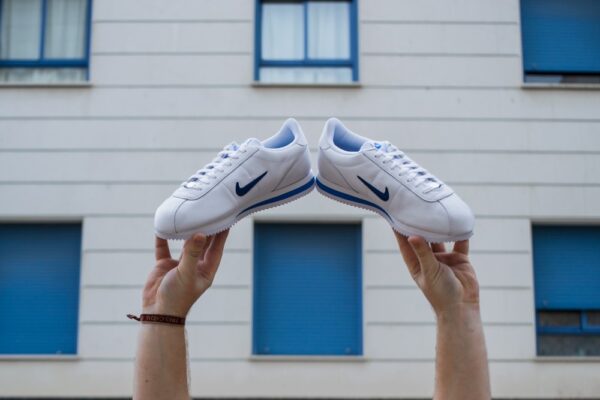 Giày Nike Cortez Basic Jewel 18 'Blue Jay' AA2145-101 - Hình ảnh 6