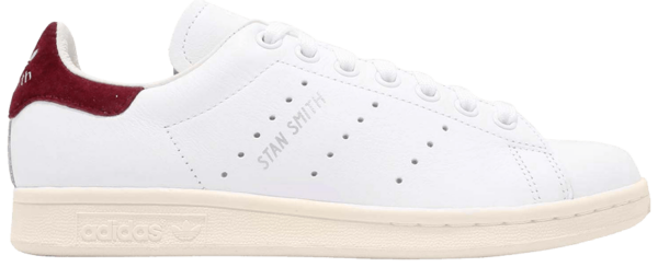 Giày Adidas Originals Stan Smith 'White Burgundy' AQ0887