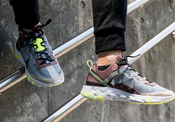 Giày Nike React Element 87 Desert Sand AQ1090-002 - Hình ảnh 2