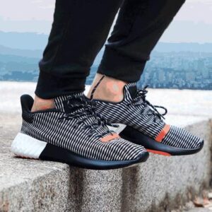 Alternative view of Giày Adidas Tubular Dusk 'Core Black' AQ1185