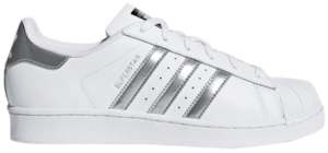 Giày Adidas Superstar 'White Silver Metallic' AQ3091