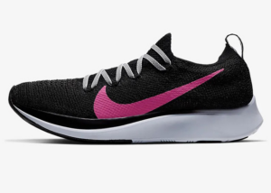 Alternative view of Giày Nike Wmns Zoom Fly Flyknit 'Black Hyper Pink' AR4562-002