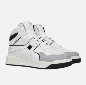 Alternative view of Giày Valentino Garavani One Stud Nappa Mid Top WY2S0E63NWN0N2