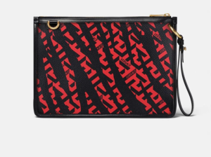 Alternative view of Túi Versace Lunar New Year Tiger Pouch Black Red 1002245-1A03167-5R24V