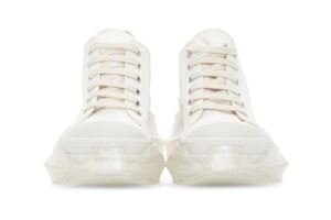 Alternative view of Giày Rick Owens Abstract Sneakers Chalk White DU20S5819