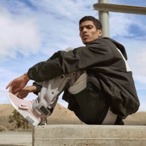 Alternative view of Giày Nike Air Fear Of God Moccasin Particle Beige AT8086-200