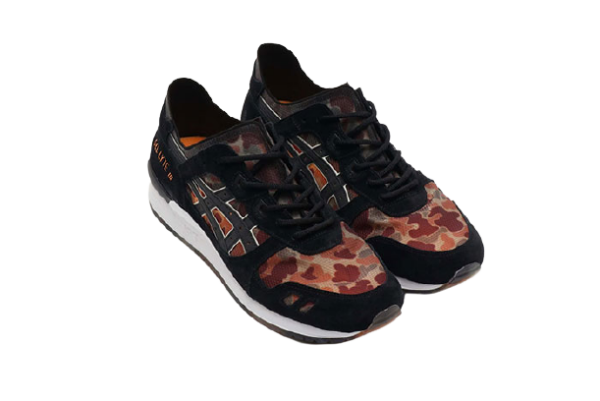 Giày Asics Atmos x Gel Lyte 3 'NEXKIN Black Orange Camo' 1191A339-001 - Hình ảnh 2