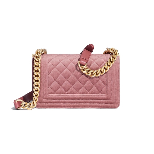 Chanel 19 Small Flap Bag in Iridescent Metallic Sunset Pearl Pink  SOLD
