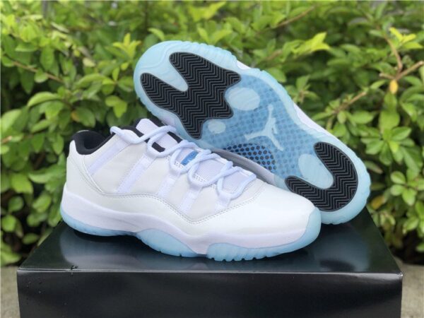 Giày Air Jordan 11 Retro Low GS 'Legend Blue' 528896-117 - Hình ảnh 8