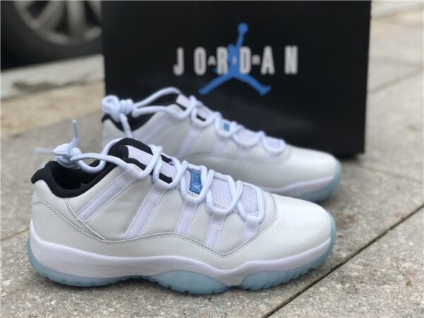 Giày Air Jordan 11 Retro Low GS 'Legend Blue' 528896-117 - Hình ảnh 9