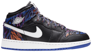 Giày Nike Air Jordan 1 Mid Tiger Print' AV5174-005