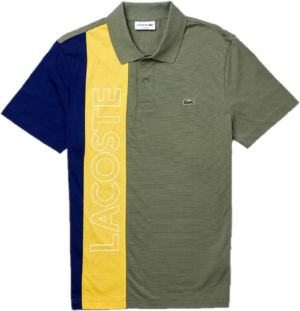 Áo Lacoste Men's Ultra-Light Color Matching Knitted Polo YH9852-51G-XHR