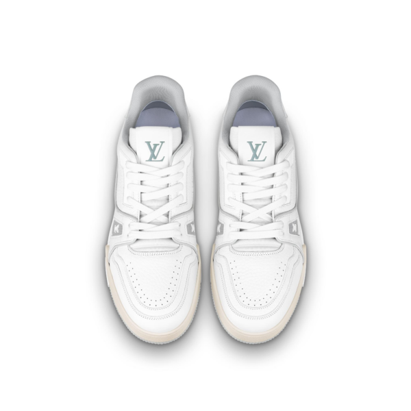 Giày Louis Vuitton LV Trainers 'All White' 1A8WAV - Hình ảnh 4