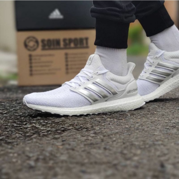 Giày Adidas UltraBoost DNA 'White Silver Metallic' FW8692 - Hình ảnh 4