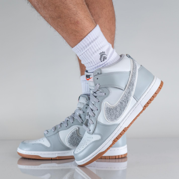 Giày Nike Dunk High Retro 'Light Smoke Grey' DR8805-003 - Hình ảnh 4