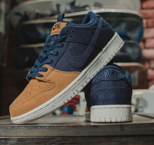 Giay Nike Dunk Low SB 'Navy Desert Ochre' DX6775-400