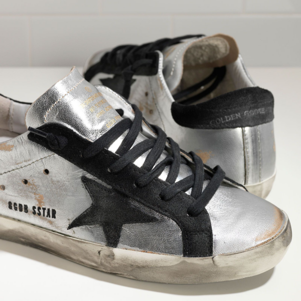 Giày Golden Goose Super Star 'Silver' GCOWS590-A8 - Hình ảnh 5