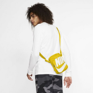Alternative view of Túi Nike Heritage 2.0 Small Item Yellow White Shoulder Bag BA6344-735