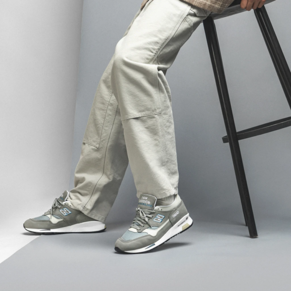 Giày New Balance 1500 Made in England 'Grey Slate Blue' M1500BSG - Hình ảnh 3
