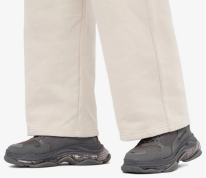 Alternative view of Giày Balenciaga Triple S Sneaker 'Clear Sole Dark Grey' 541624-W2GA1-1801