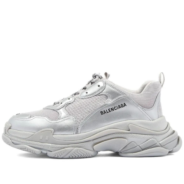 Giày Balenciaga Triple S Sneaker 'Silver Metallic' 536737-W2FS2-8100 - Hình ảnh 4