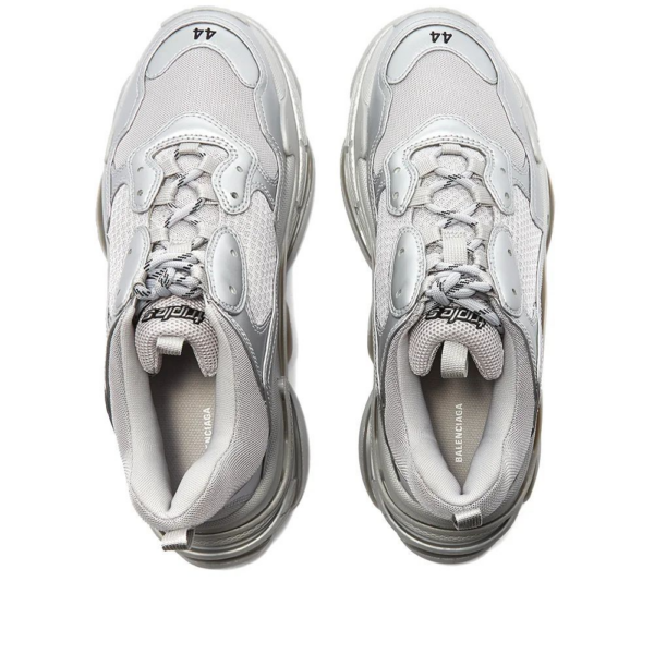 Giày Balenciaga Triple S Sneaker 'Silver Metallic' 536737-W2FS2-8100 - Hình ảnh 7