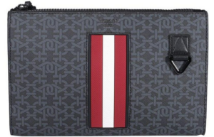 Ví Bally Makid 'Black Red' MAKID-06