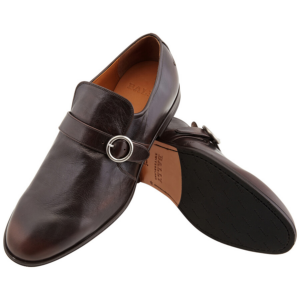 Alternative view of Giày Bally Leather Loafers 'Coffee' 6223033