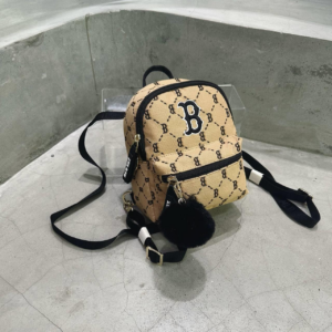 Balo MLB Mini Monogram Jacquard 'Brown' 7ABKM032N-43BGS