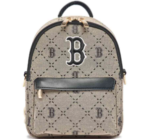 Balo MLB Mini Diamond Monogram 'Grey' 7ABKMD23N-50BKS