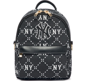 Balo MLB Mini Diamond Monogram 'Black' 7ABKMD23N-50BKS
