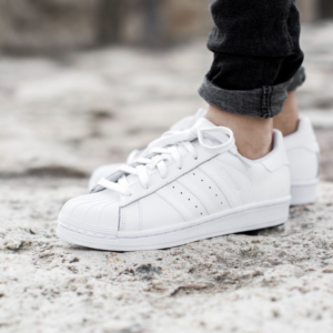 Alternative view of Giày Adidas Superstar 'White' B27136