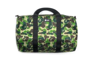 Túi BAPE Green Camo Duffle Bag