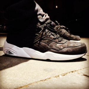 Alternative view of Giày Puma A Bathing Ape x R698 'Black Camo' 358845-01