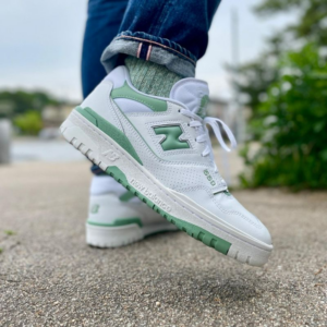 Alternative view of Giày New Balance 550 'White Mint Green' BB550FS1