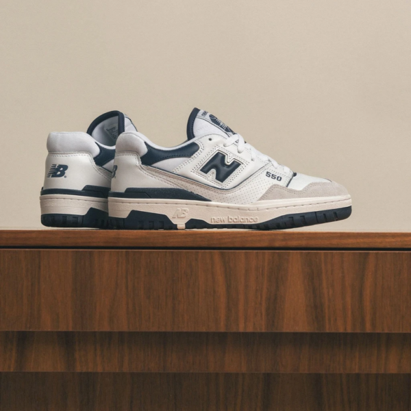 Giày New Balance 550 'White Navy' BB550WA1 - Hình ảnh 8