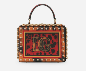 Alternative view of Túi Dolce & Gabbana Tiger-print Dolce Box Bag BB5970B5936HR3QL