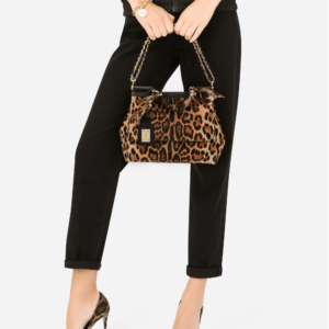 Alternative view of Túi Dolce & Gabbana Pony Hair 'Leopard Print'