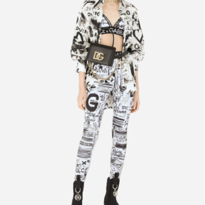 Alternative view of Túi Dolce & Gabbana Calfskin 3.5 Belt Bag Black BB7006AW57680999