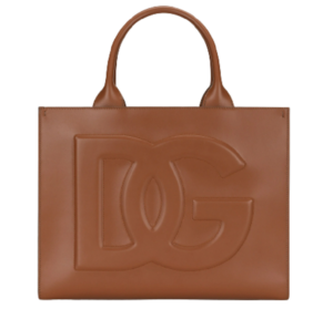 Túi Dolce & Gabbana Small Calfskin DG Daily Shopper Brown BB7023AQ2698M308