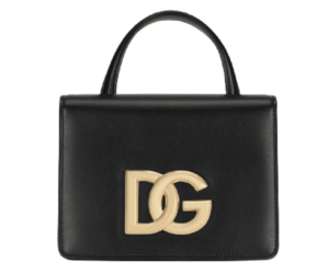 Túi Dolce & Gabbana Calfskin 3.5 Top-Handle Bag Black BB7078AW57680999