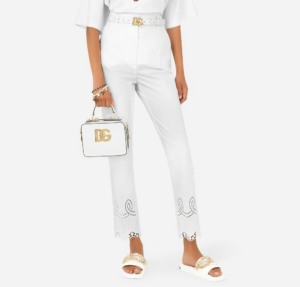 Alternative view of Túi Dolce & Gabbana Calfskin 3.5 Bag White BB7092AW57680002