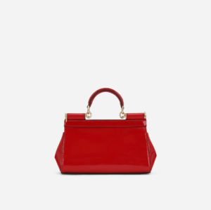 Tui Dolce & Gabbana Small Polished Calfskin Sicily Bag 'Red' BB7117A10378M307