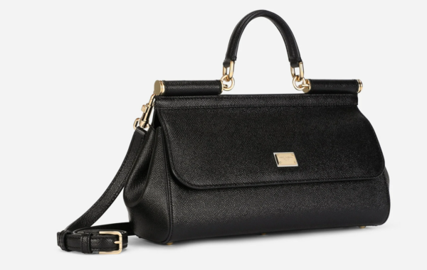 Túi Dolce & Gabbana Sicily Bag Calfskin 'Black' - Hình ảnh 5