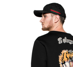 Mu Gucci Original GG Web 'Black' 200035-KQWBG-1060