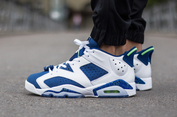 Giày Nike  Air Jordan 6 Low BG 'Ghost Green' 768881-106 - Hình ảnh 4